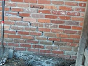 Brick Walls for Repait in NE, Oklahoma